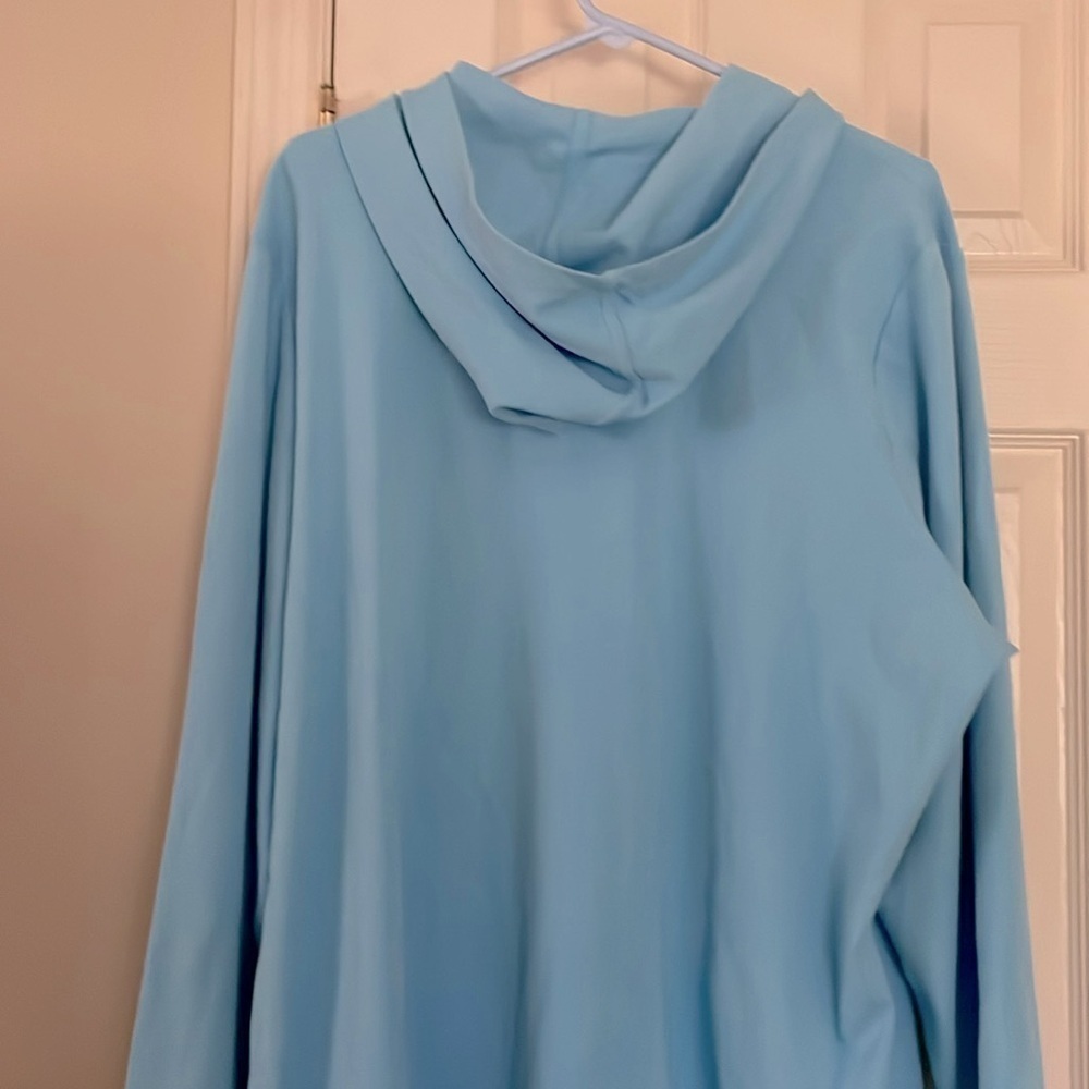 Appleseed's Light Blue Hooded Cardigan - Picture 5 of 5